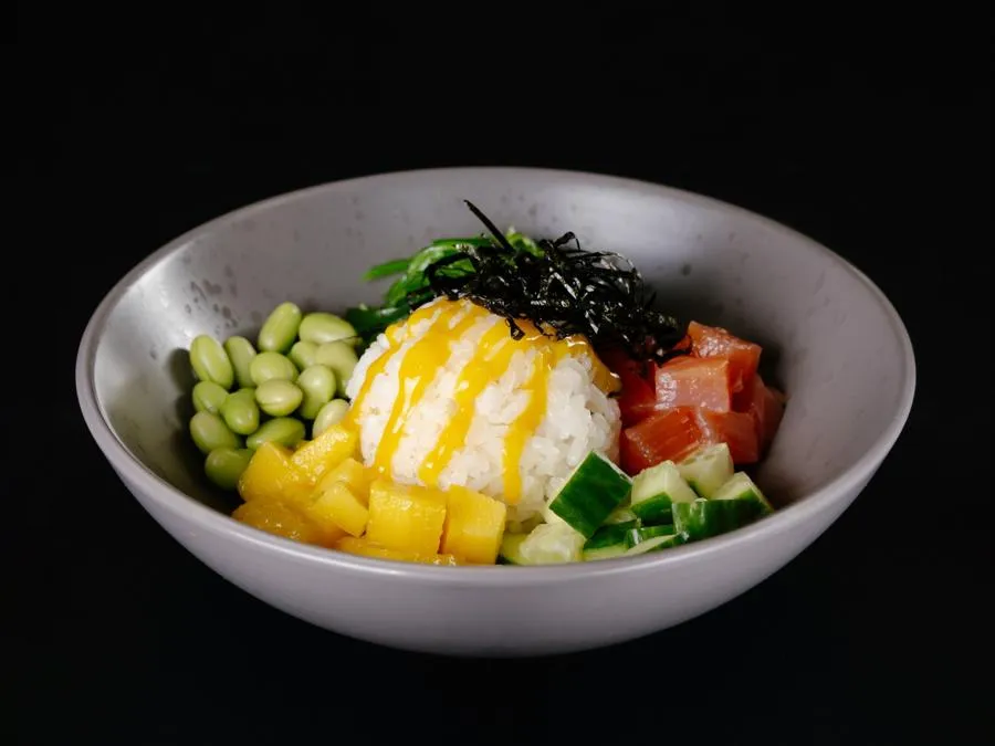 Поке с Лососем