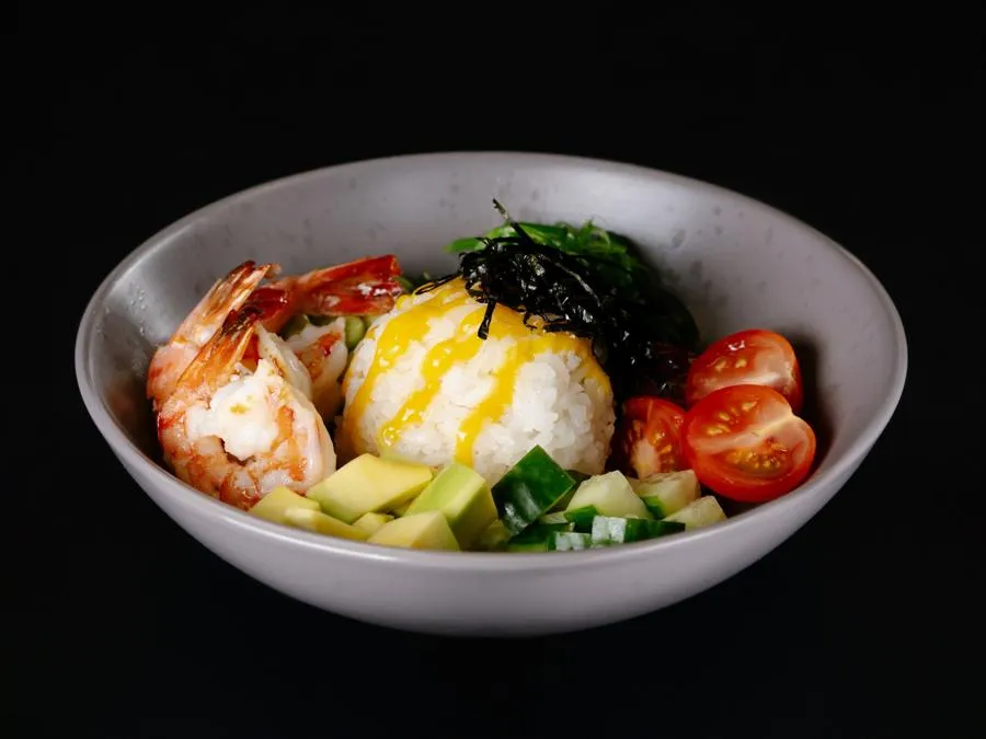 Поке с креветкой